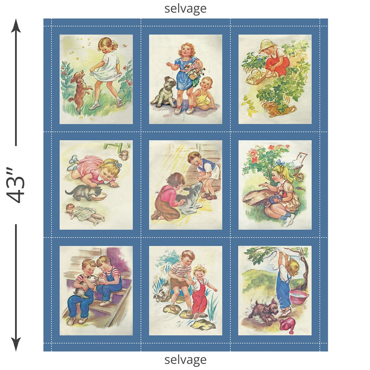 Simple Pleasures Panel (pd16660-panel) | Simple Pleasures | American Jane | Riley Blake